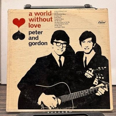Peter And Gordon A World Without Love Vinyl LP Record Used