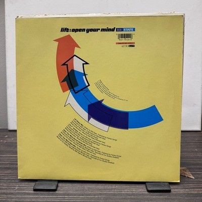 808 State Lift / Open Your Mind 12" Vinyl Record