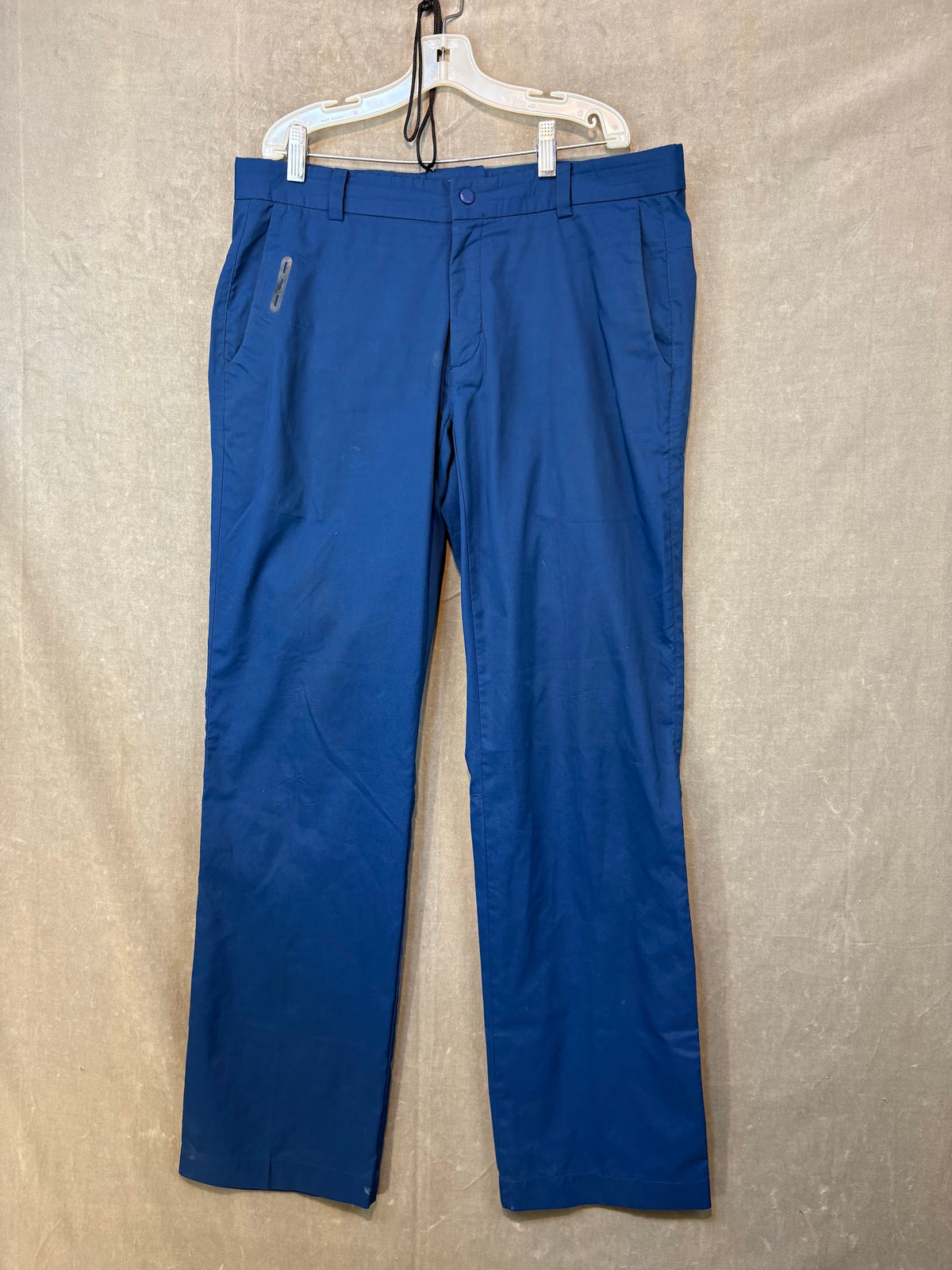 NikeGolf Men's Blue Dri-Fit Tour Performance Pants 34x32 Pre-Owned Microfiber