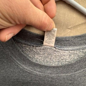 Gildan Sweatshirt Mens Large Dark Gray Heavy Blend Crewneck Pullover Pre-Owned 5