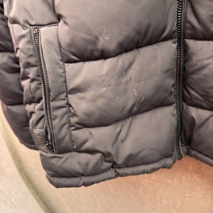 Calvin Klein Mens Black Puffer Jacket Water Resistant Wind Protection Zip Coat P 5