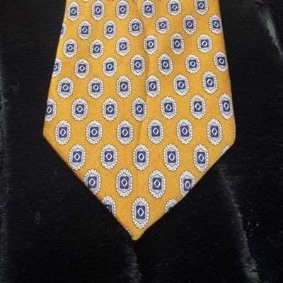 Z Zhiye Tie Necktie Mens One Size Silk Geometric Pattern Dress Formal Business