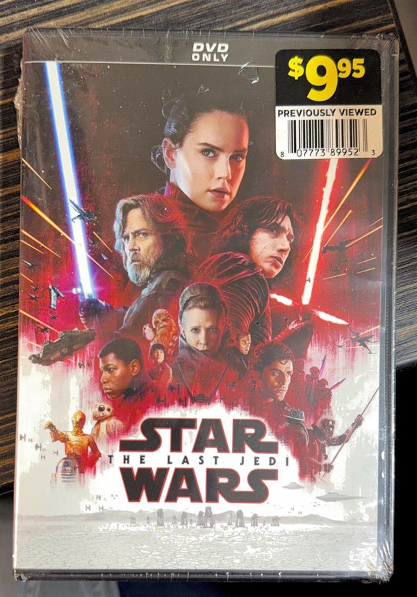 Star Wars The Last Jedi (DVD) SEALED