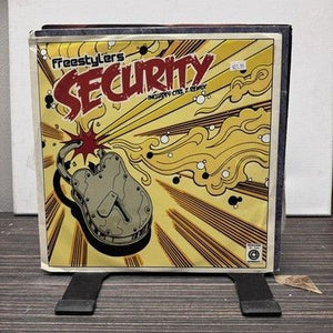Free Security Rock Album 12 Inch Yellow Vinyl Record Used Cardboard Sleeve 1