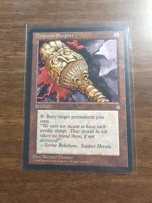 Despotic Scepter Ice Age Regular Ungraded Card 1
