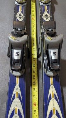 Rossignol Dualtec Energy Skis With Salomon Bindings 191cm And Allsop 48" Poles 5