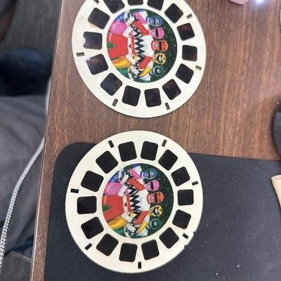 View-Master Mighty Morphin Power Rangers Lost Galaxy 3 Reel Set 1999 Used