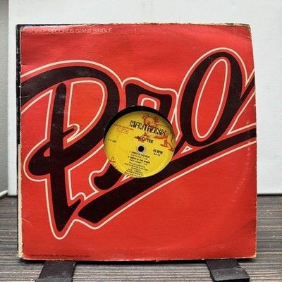 Mantronix Fresh Is The Beat 12 Inch Black Vinyl Used Rap Hip Hop 1985