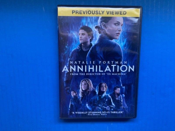 Annihilation DVD (2018) Natalie Portman Sci-Fi Thriller - SEALED