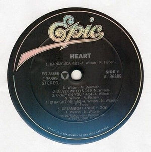 Heart Greatest Hits / Live Vinyl LP Record 4