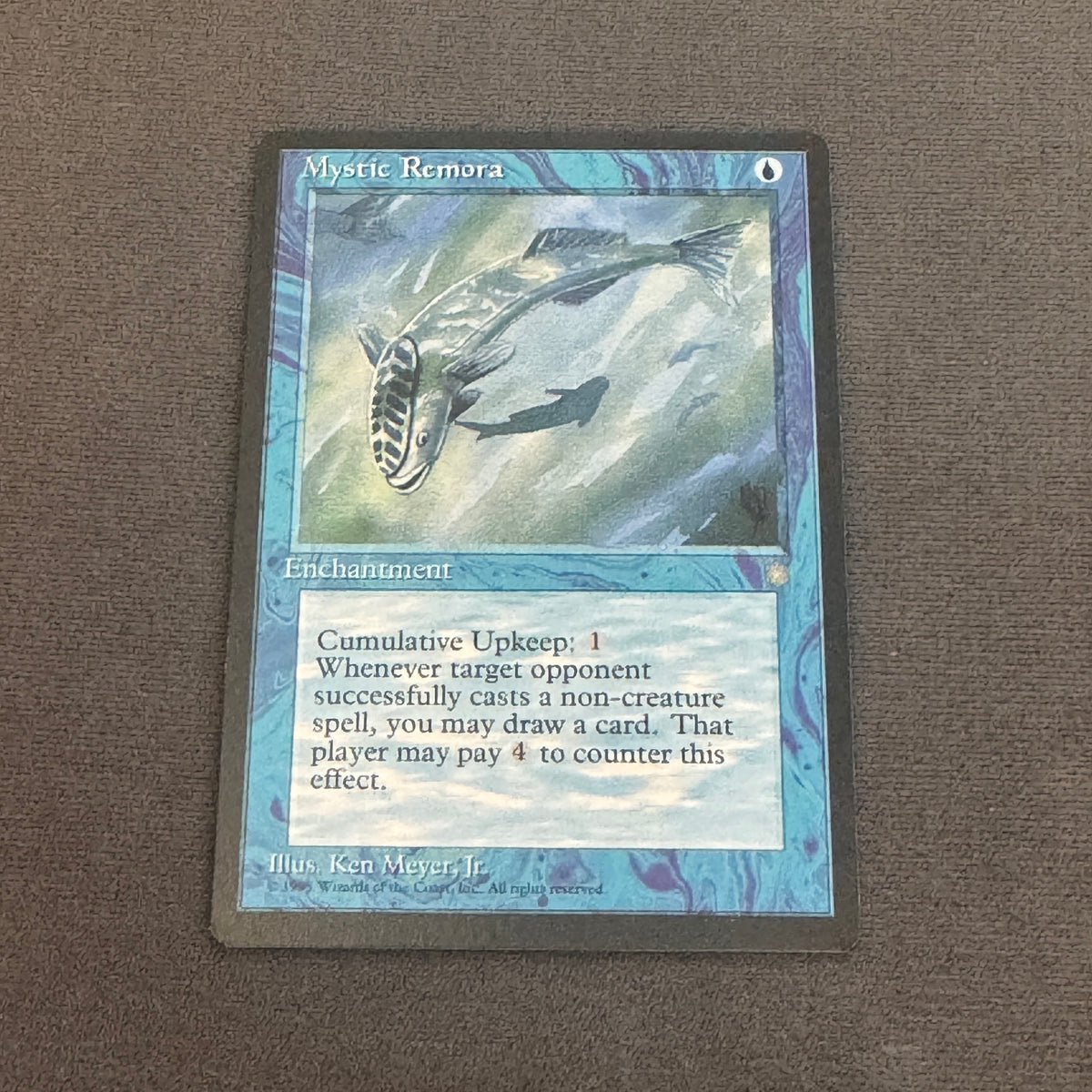 Mystic Remora Ice Age 87 MTG Magic The Gathering LP