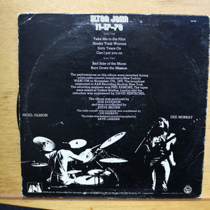 Elton John 11-17-70 LP UNI 93105 1971 2