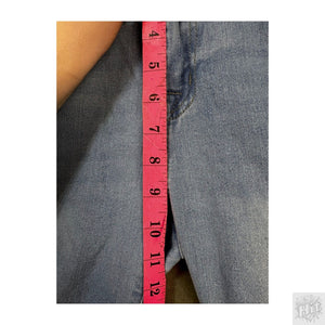 C&A Straight Women's Jeans Size 9 Medium Wash Distressed Ripped 5