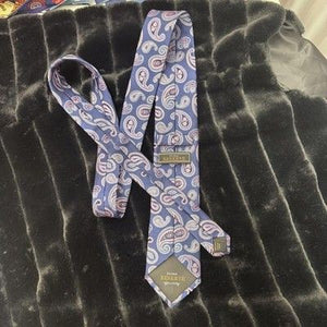 Jos A Bank Reserve Silk Tie Mens Paisley Made Italy Formal Necktie Dress 1