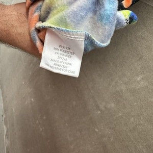 Almost Famous Hoodie Womens Medium Tie Dye Pullover Multicolor Stretch Fleece Pr 4