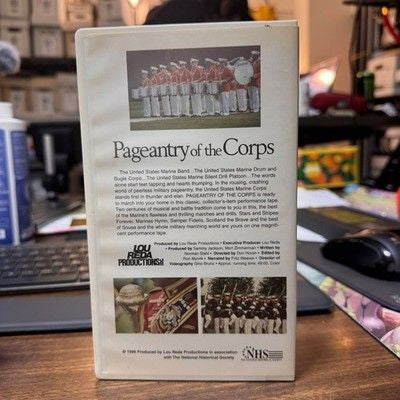 Pageantry of the Corps United States Marine Corps Band Drum Corps VHS Video