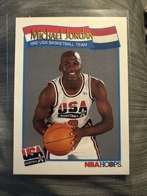 Michael Jordan Nba HOOPS USA Basketball Card