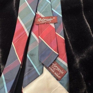 Belgravia Countess Mara Tie Mens One Size Plaid Pattern Classic Neckwear 2