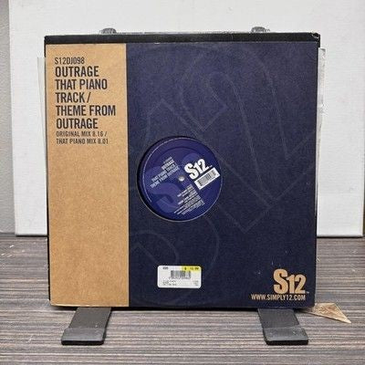 Rage Piano 12 Inch Black Vinyl Maxi Single Used Deep House That Piano Track