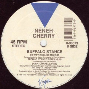 Neneh Cherry Buffalo Stance 12 Inch Vinyl Record Used 4