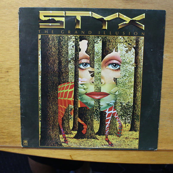 Styx The Grand Illusion LP A&M Records SP-3223 1977