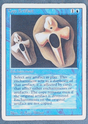 ***Copy Artifact, 3ED*** MTG Revised Edition Magic The Gathering Rare LP/MP 1994 1