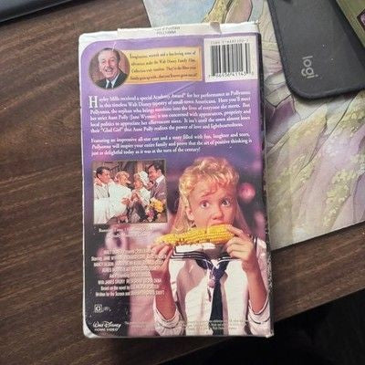 Walt Disney Pollyanna Family Film Collection VHS Tape