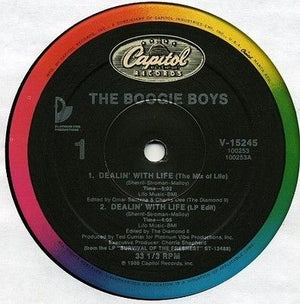 The Boogie Boys Vinyl Record Dealin' With Life 12 Inch Used Hip Hop 3