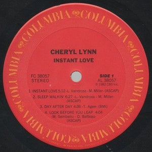 Cheryl Lynn Instant Love Vinyl LP Record Used Soul Funk 12 Inch 5