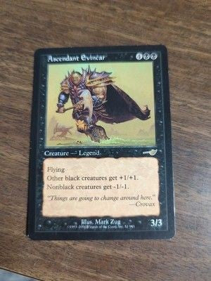 Ascendant Evincar Nemesis Magic The Gathering MTG Card Ungraded