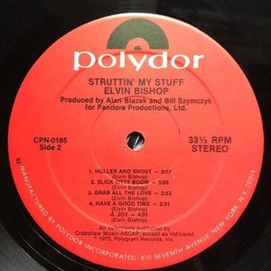 Elvin Bishop Struttin My Stuff Vinyl LP Record Used Rock Album 2