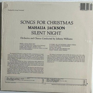 Mahalia Jackson Silent Night Songs For Christmas Vinyl LP Record Used 3