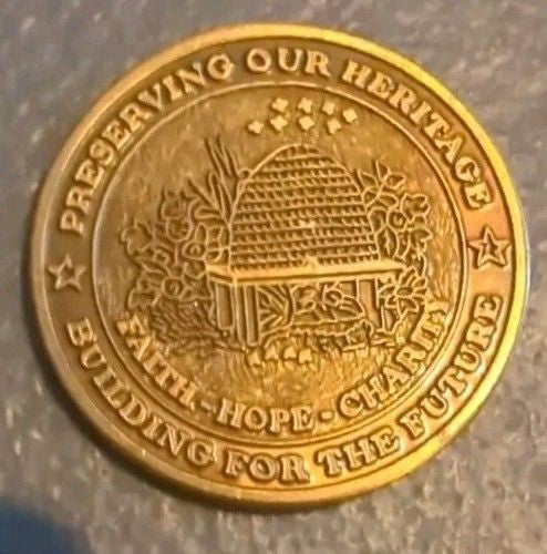 Masonic 2011 Grand Master Texas Carnes Coin Used Collectible