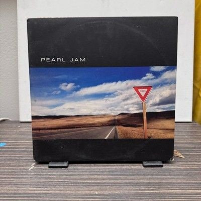 Pearl Jam Vinyl LP Record Yield Used Rock Album w/ Sticker