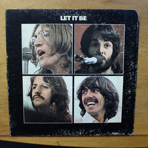 THE BEATLES LET IT BE LP Apple Records AR 34001 1