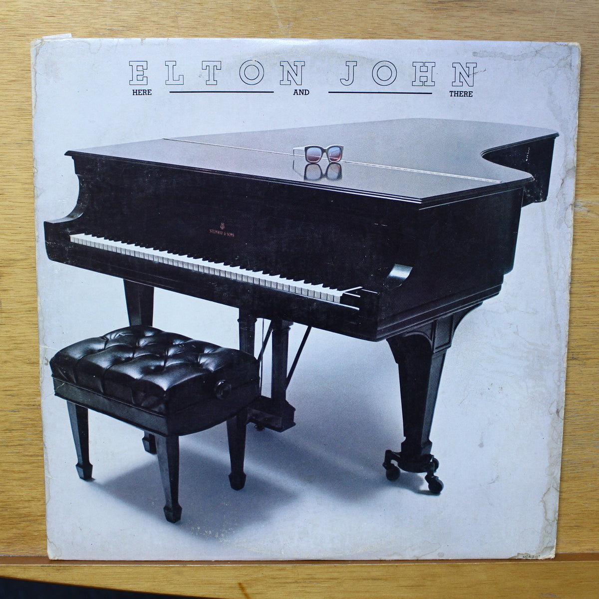 Elton John Here and There LP MCA RECORDS MCA-2197 1976