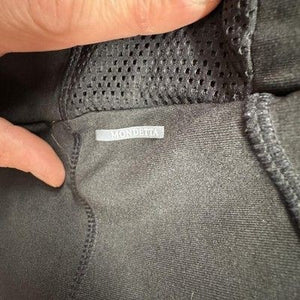 Mondetta Jacket Womens Medium Black Full Zip Mesh Panel Pockets Athletic Running 4