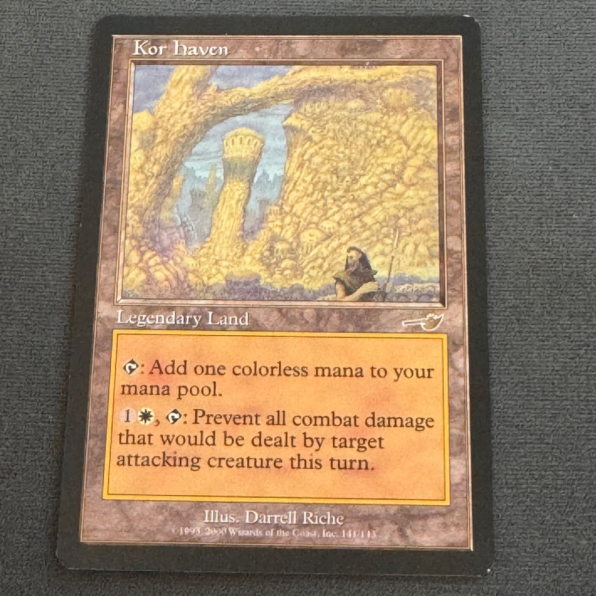 Kor Haven Nemesis 141 MTG Magic The Gathering MP