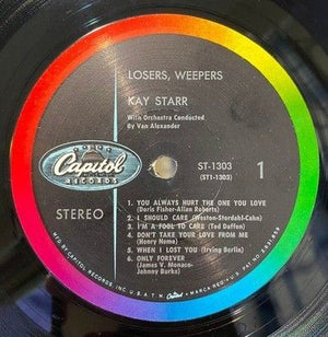 Kay Starr Losers Weepers Vinyl LP Record Used 4