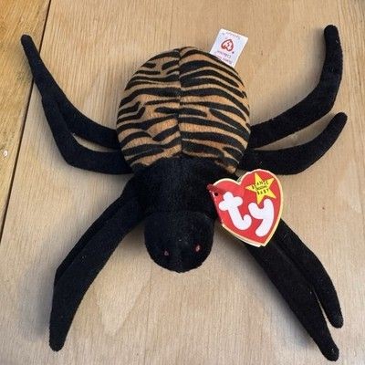 Ty Beanie Baby Spinner the Spider 1996 Used Retired Rare