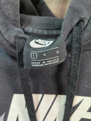 Nike Chicago Logo Black Men's Pullover Hoodie Sweatshirt Size L 2