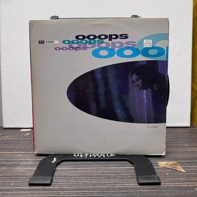 808 State Featuring Bjork Ooops 12" Vinyl Record
