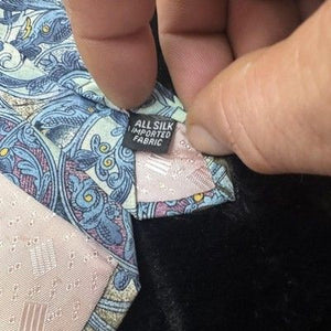 Adolfo 29 Collection Mens Silk Paisley Floral Pattern Tie Pre-Owned Good Conditi 2