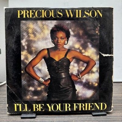 Precious Wilson Soul Funk I'll Be Your Friend 12 Inch Black Vinyl Record Used