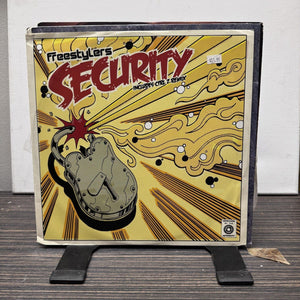 Free Security Rock Album 12 Inch Yellow Vinyl Record Used Cardboard Sleeve 2