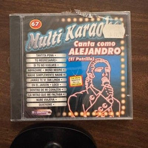 Multi Karaoke 67 Canta Como Alejandro El Potrillo CD Very Good Condition Sealed 1