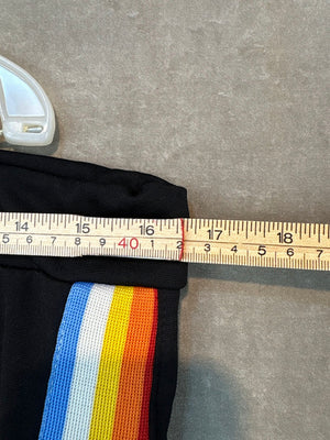 Men Track Pants Black Size L Athletic Good Used Condition 4
