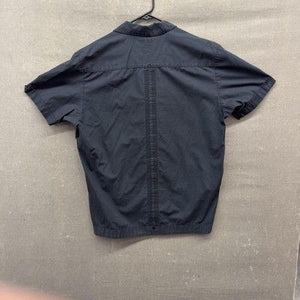 Cafe Luna Guayabera Shirt Mens Large Short Sleeve Four Pocket Embroidered Cuba P 5