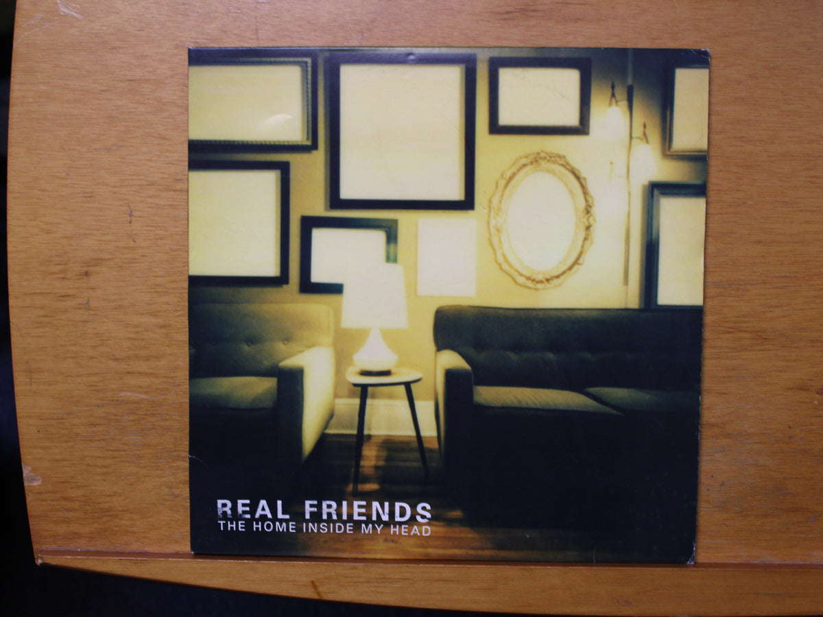 REAL FRIENDS THE HOME INSIDE MY HEAD LP FEARLESS RECORDS FR-100