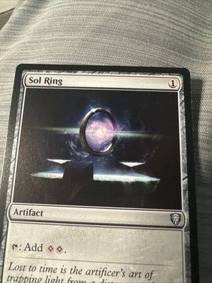 Sol Ring Starter Commander Deck MTG Regular Near Mint 2